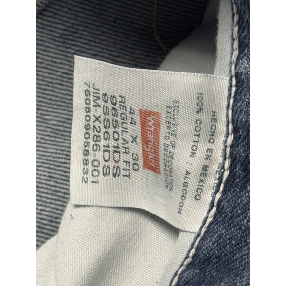 New Wrangler Five Star Regular Fit Jeans Men's Sizes Five Colors 100% Cotton 44X - Picture 10 of 15